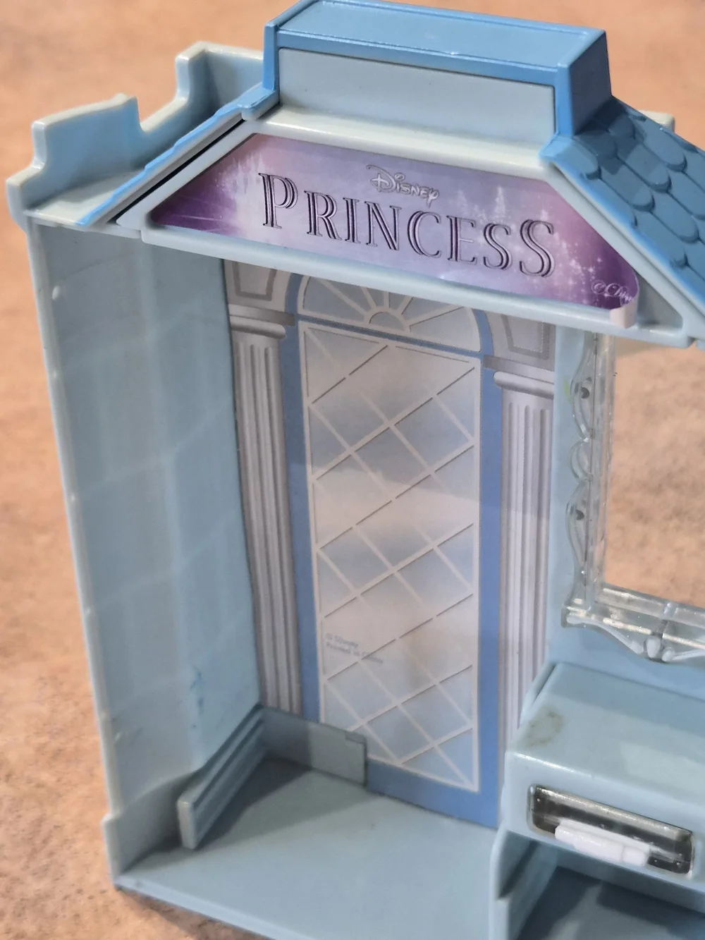Disney Cinderella Light Blue Mini Wardrobe Play Set with Doll and Dress